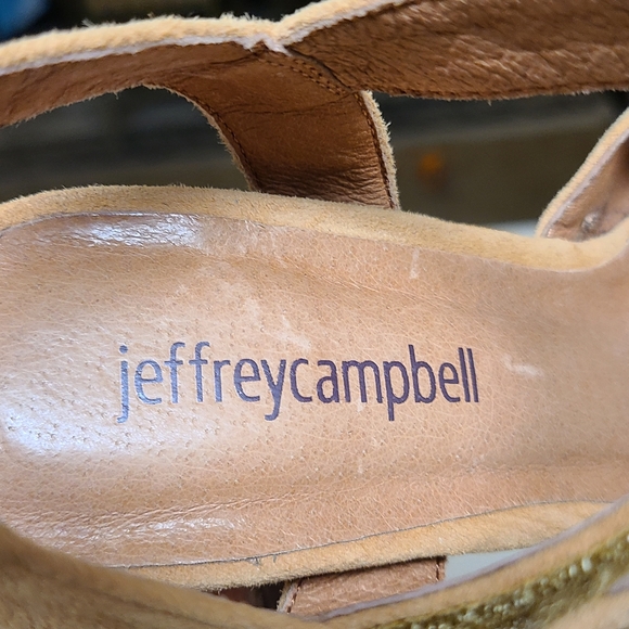 Jeffrey Campbell Tan Platform Sandals - Picture 8 of 13
